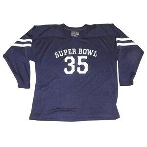 Vintage 2001 Super Bowl 35 National Football League Jersey Small Made in USA